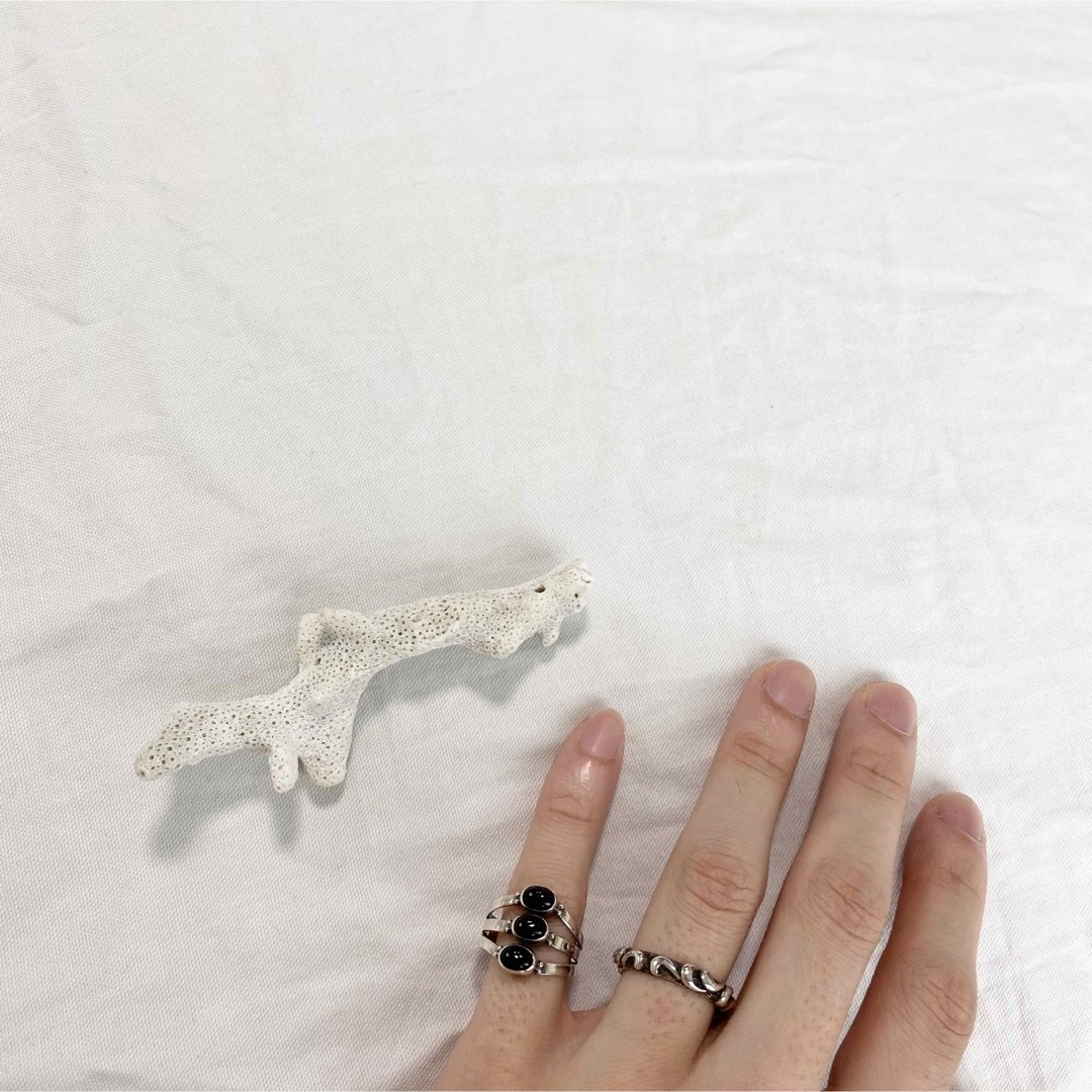 FUMIKA_UCHIDA(フミカウチダ)の【匿名配送】Vtg Solid SV925 Ring メンズのアクセサリー(リング(指輪))の商品写真