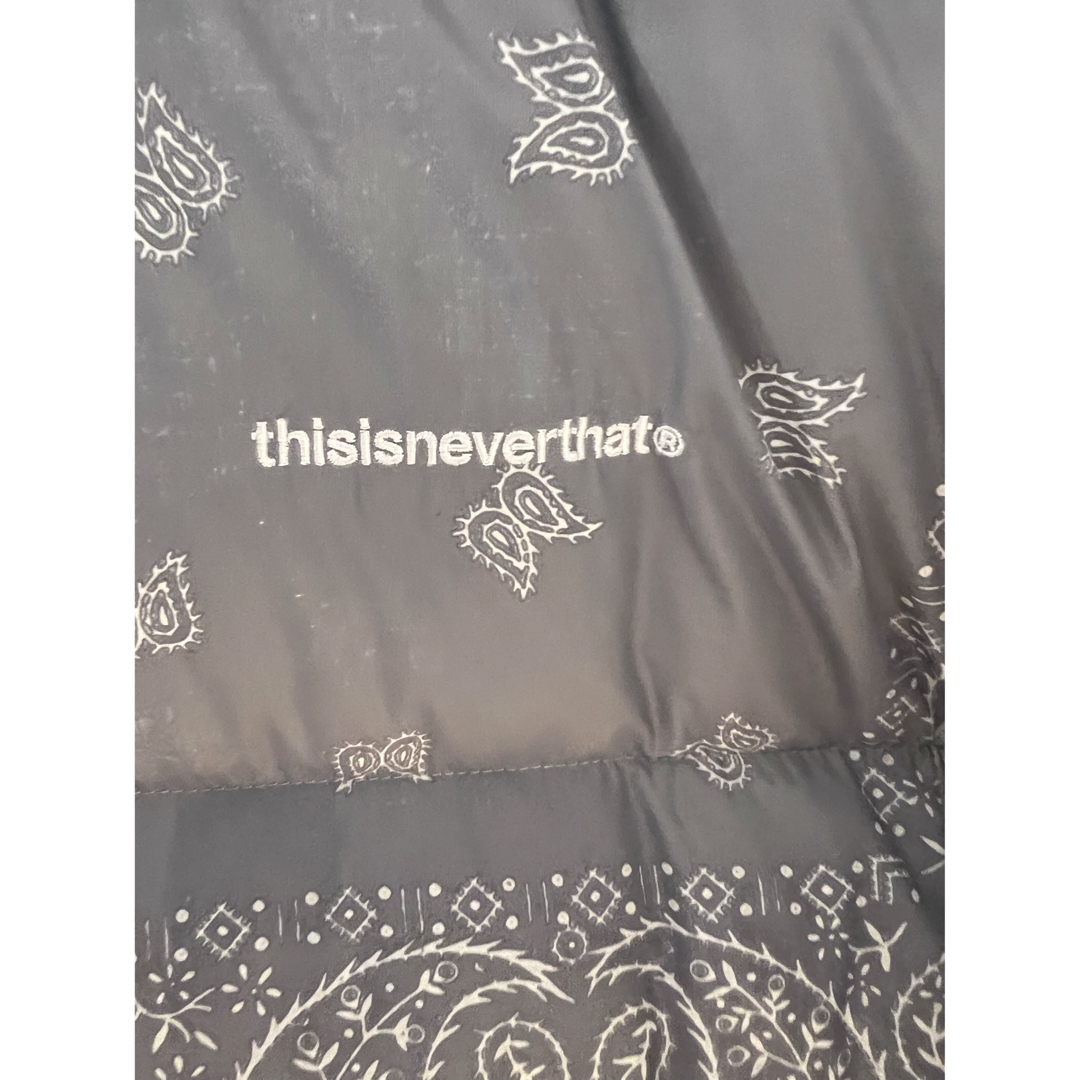 thisisneverthat - thisisneverthat 21ss バンダナ柄 ダウン thisisneverthat - thisisneverthat 21ss バンダナ柄 ダウン