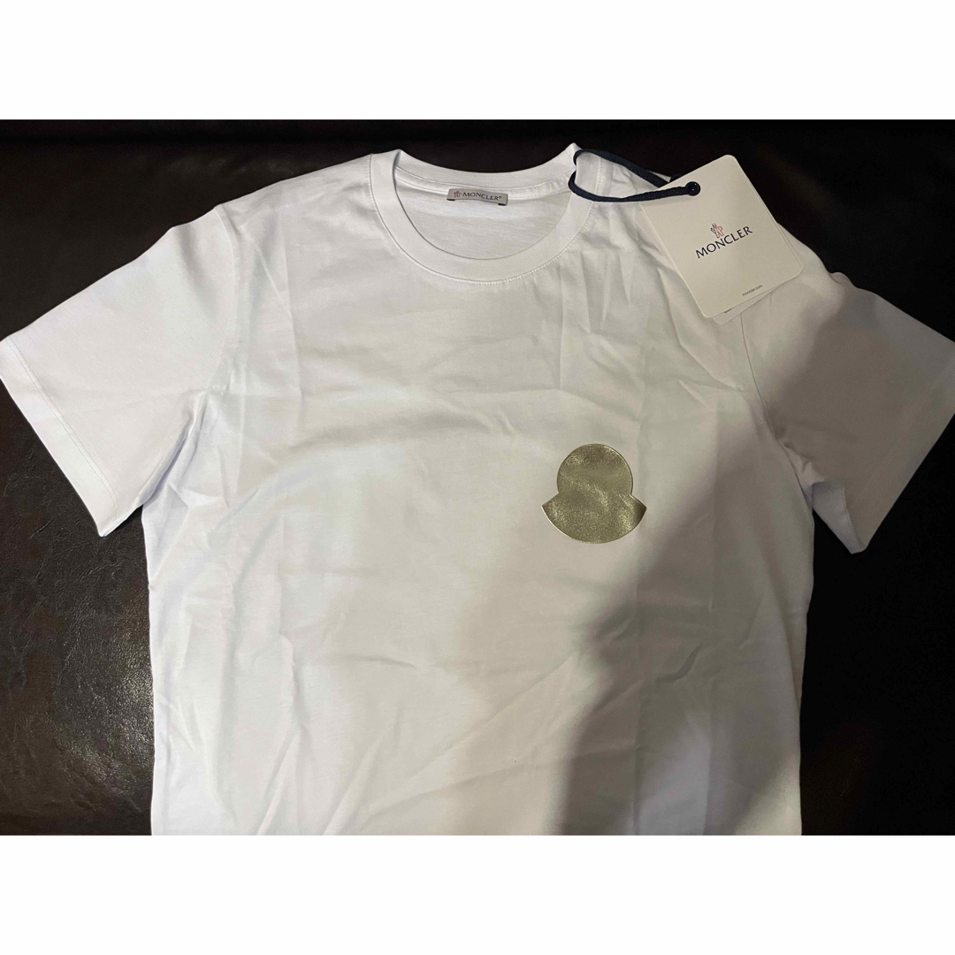 モンクレール MONCLER Tシャツ カットソー ロゴ メンズ ホワイト 半袖-