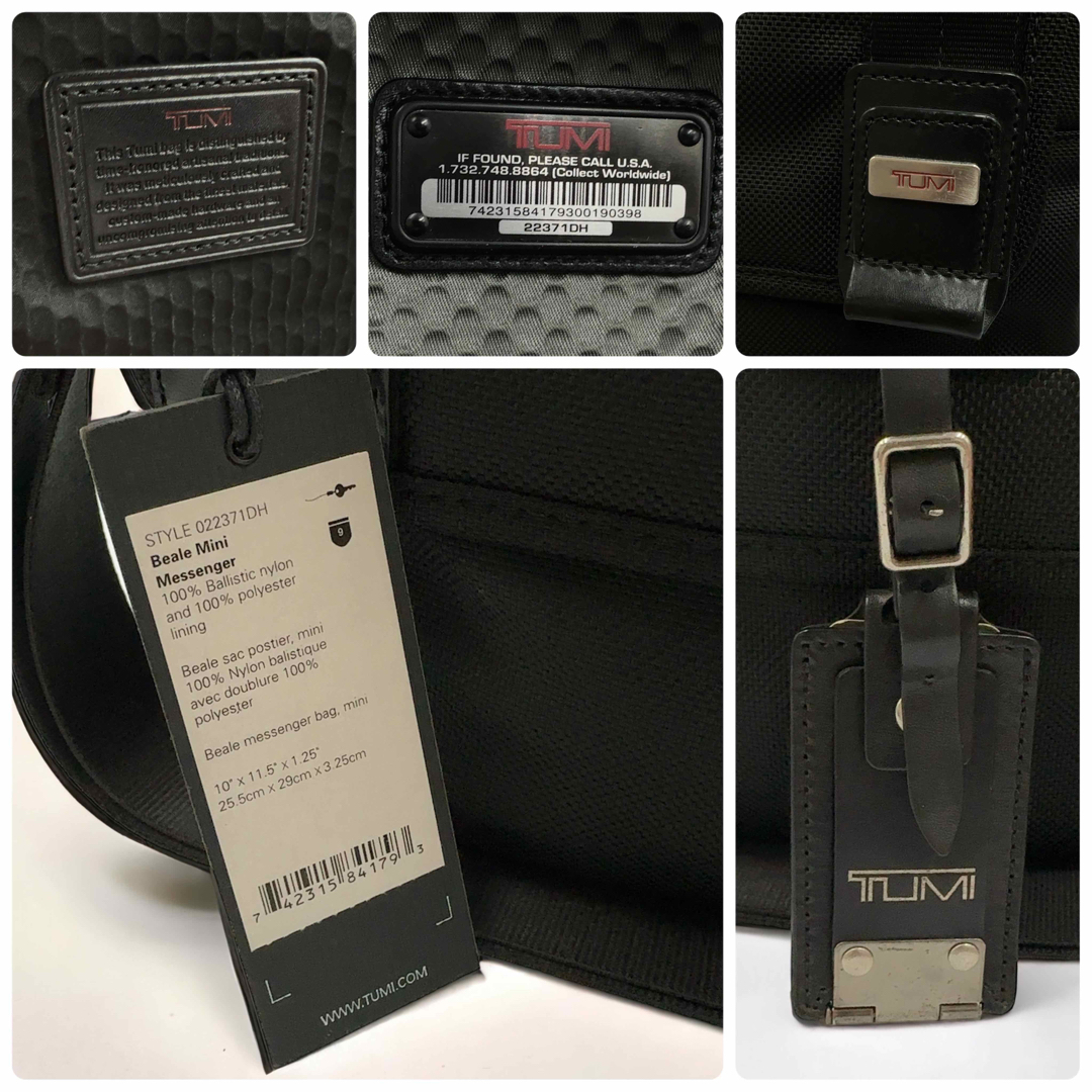 49】TUMI  ALPHA BRABO 22371DH ミニメッセンジャー