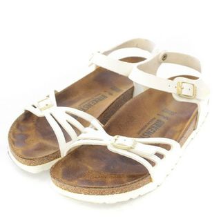 ビルケンシュトック(BIRKENSTOCK)のビルケンシュトック Bali バリ ストラップサンダル フラット レザー 38(サンダル)