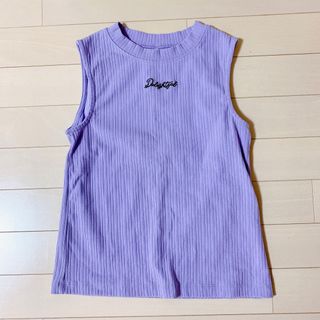 ジーユー(GU)のGU ノースリーブ　タンクトップ　150(Tシャツ/カットソー)