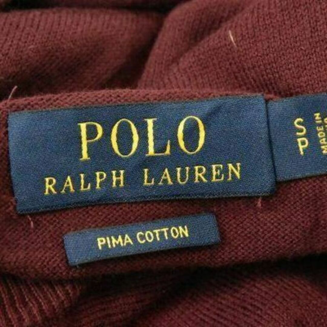 POLO RALPH LAUREN(ポロラルフローレン)のポロ ラルフローレン コットン セーター c6788 綿100％ 00 80 メンズのトップス(ニット/セーター)の商品写真