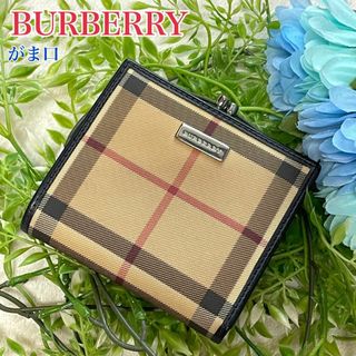 バーバリー(BURBERRY) 革 財布(レディース)（ブラック/黒色系）の通販