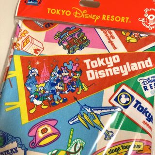 ディズニー(Disney)のディズニーランド 40周年 memory go round カットクロス(生地/糸)