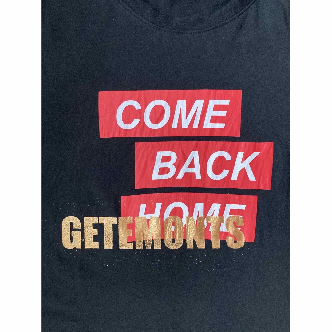 MEMORIGIN(メモリジン)のGETEMONTS “COME BACK ”Tシャツ（匿名性でアル限りに於いて） メンズのトップス(Tシャツ/カットソー(半袖/袖なし))の商品写真