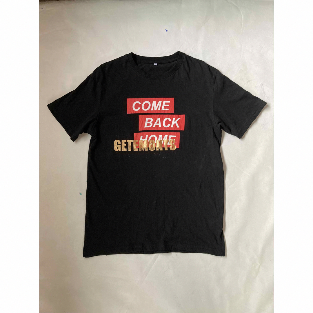 MEMORIGIN(メモリジン)のGETEMONTS “COME BACK ”Tシャツ（匿名性でアル限りに於いて） メンズのトップス(Tシャツ/カットソー(半袖/袖なし))の商品写真