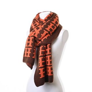 HERMES マルジェラ期 カシミヤ混 大判 マフラー