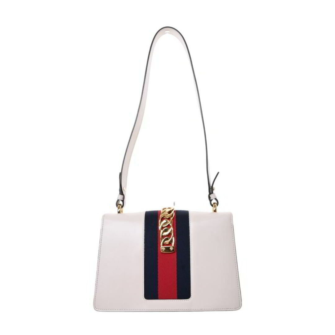 Gucci(グッチ)のGUCCI 421882 シルヴィ スモール レザー ショルダー バッグ レディースのバッグ(ショルダーバッグ)の商品写真