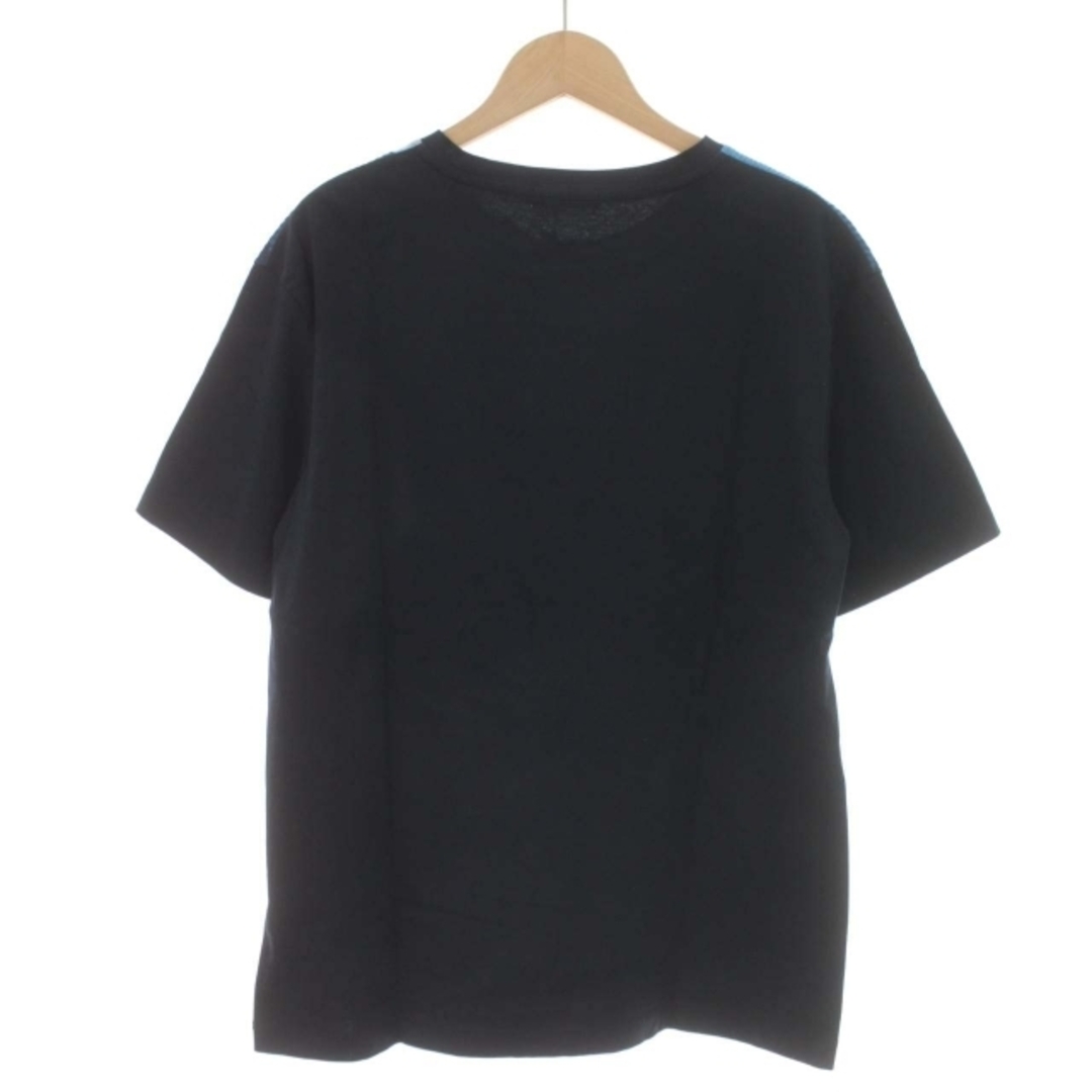 BLACK LABEL CRESTBRIDGE(ブラックレーベルクレストブリッジ)のBLACK LABEL CRESTBRIDGE Tシャツ チェック 半袖 M 青 メンズのトップス(Tシャツ/カットソー(半袖/袖なし))の商品写真