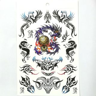 タトゥー　タトゥーシール　280TATTOOS 　ドラゴン　送料込み　500円！(その他)