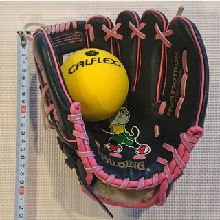 スポルディング(SPALDING)の【中古品】子供用の野球グローブ(右利き用)(グローブ)