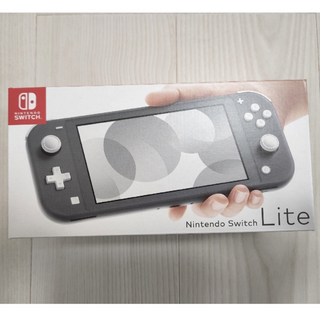 ニンテンドースイッチ(Nintendo Switch)のchi様専用　新品未開封 Nintendo Switch Lite グレー(家庭用ゲーム機本体)