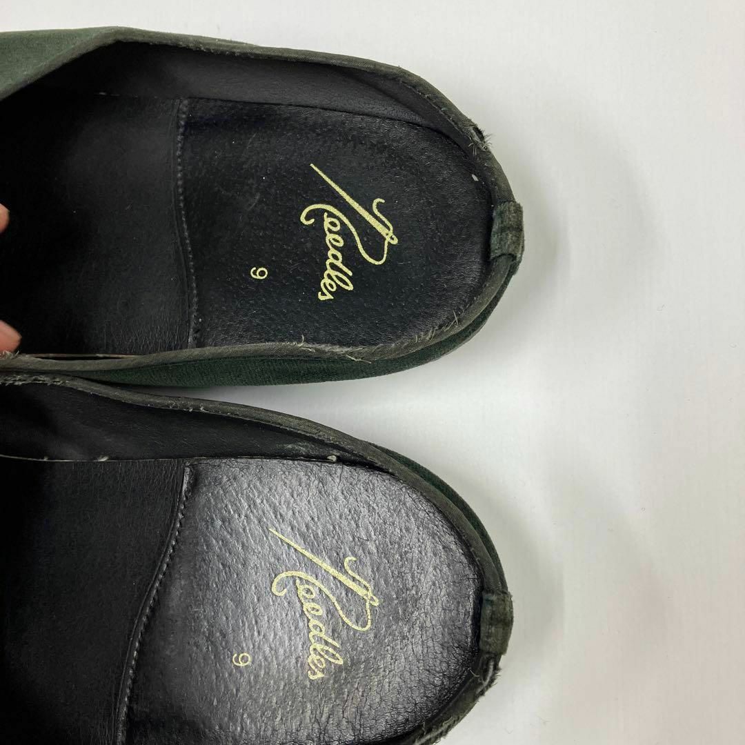Needles ニードルズ Papillon Enb Velvet Mule | www.salazardigital