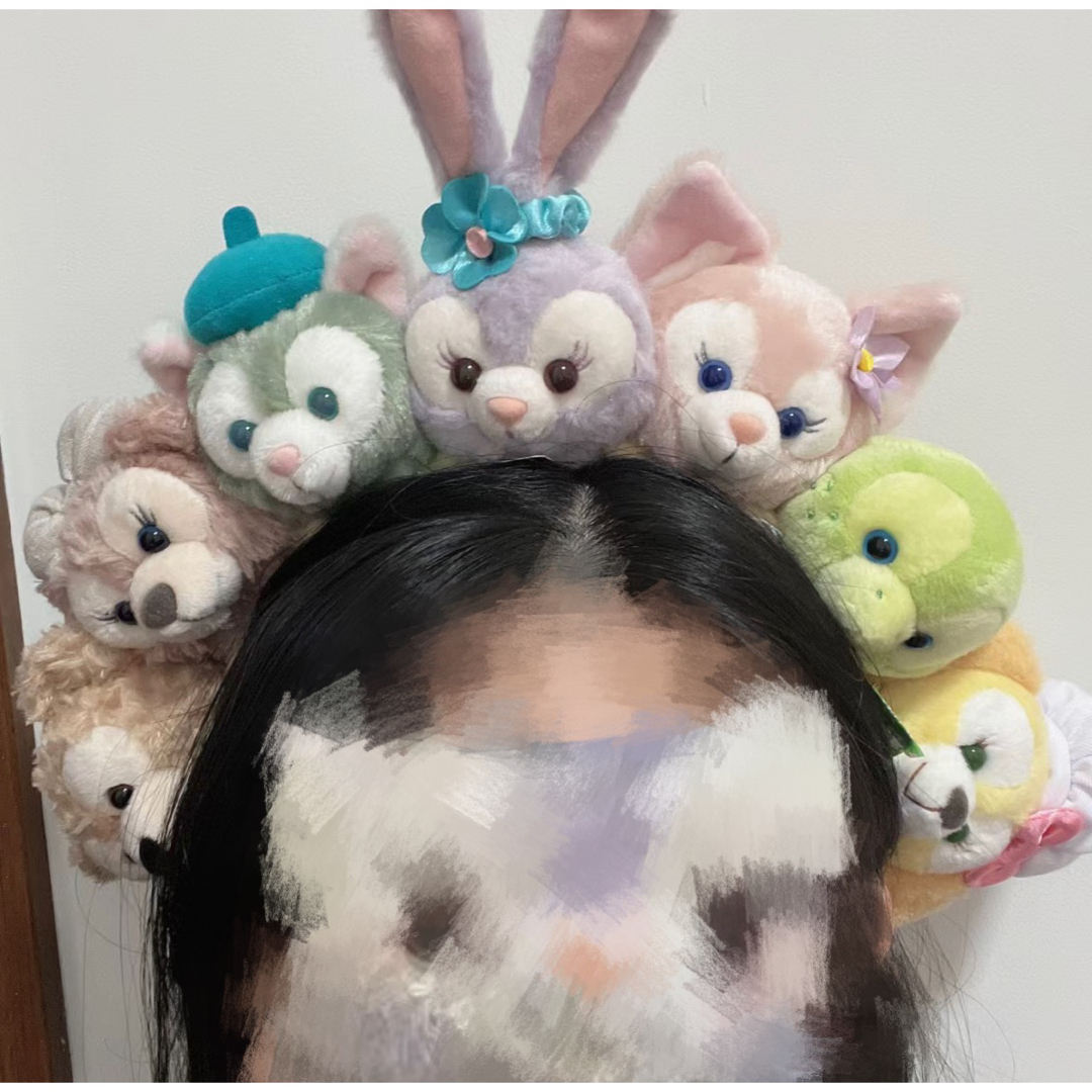 【現地購入☆正規品】カスタマイズカチューシャ ぬいぐるみ3個セット