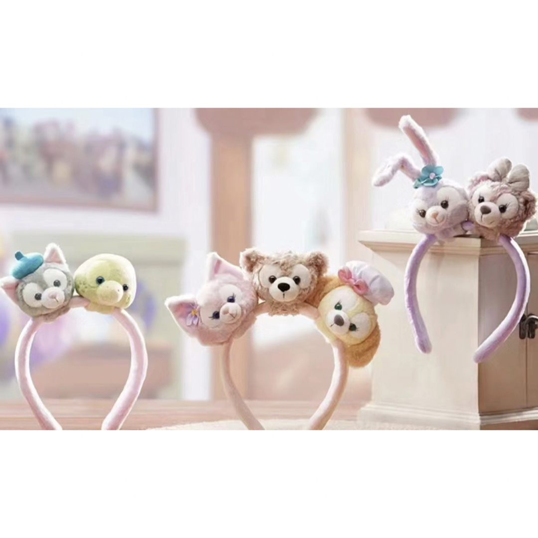 【現地購入☆正規品】カスタマイズカチューシャ ぬいぐるみ3個セット