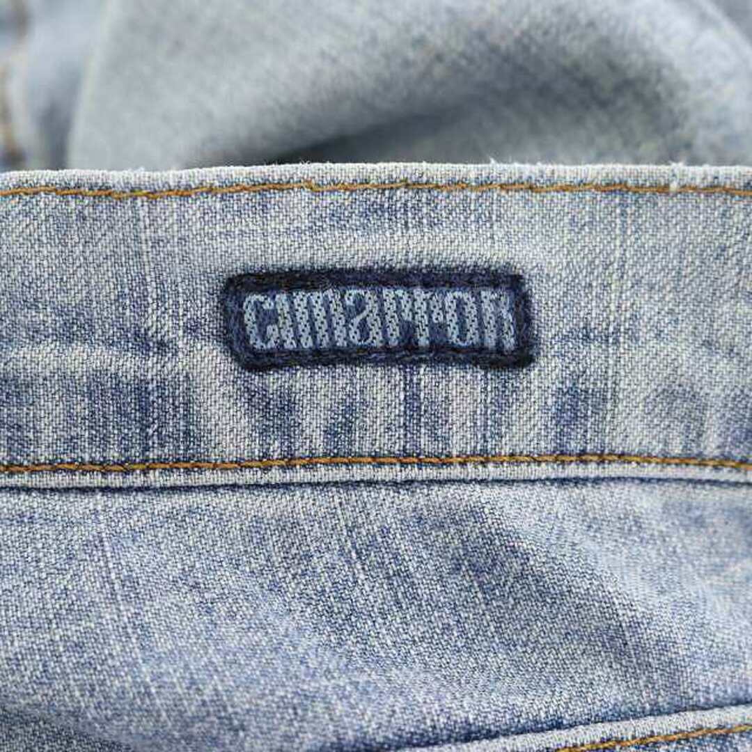 CIMARRON(シマロン)のシマロン ローライズフレアデニム パンツ ストレッチ ライトブルー レディースのパンツ(デニム/ジーンズ)の商品写真