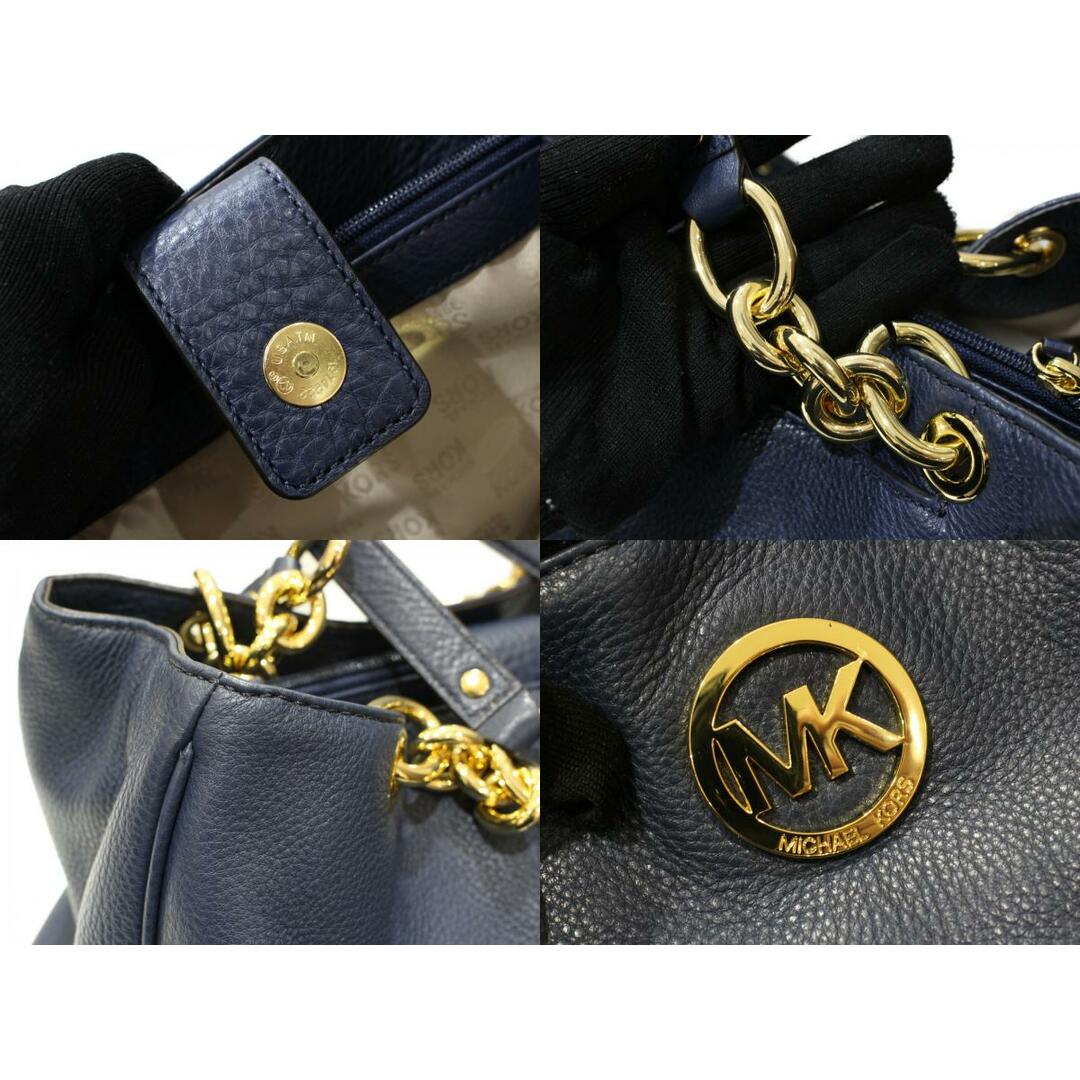 MICHAEL KORS　マイケルコース　トートバッグ　レザー　ネイビー　レディース　ギフト　プレゼント包装可松前R56号店 9