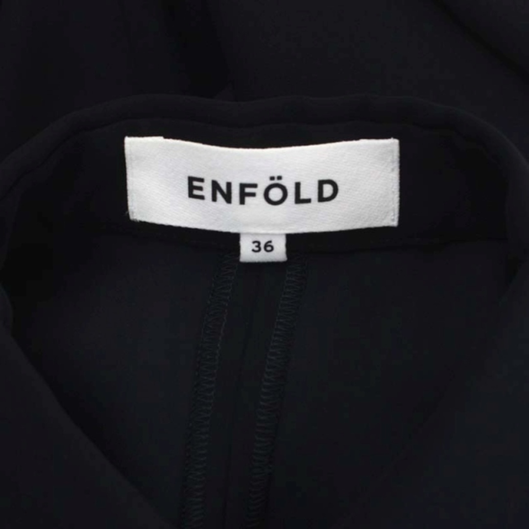 ENFOLD(エンフォルド)のエンフォルド 23SS PEツイルSH DRS ワンピース ロング 長袖 36 レディースのワンピース(ロングワンピース/マキシワンピース)の商品写真