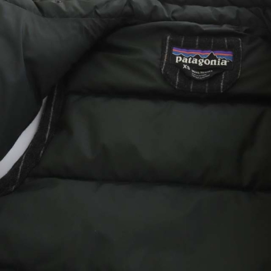パタゴニア AGAIN VESTダウンベスト ストライプ FA12QUILT