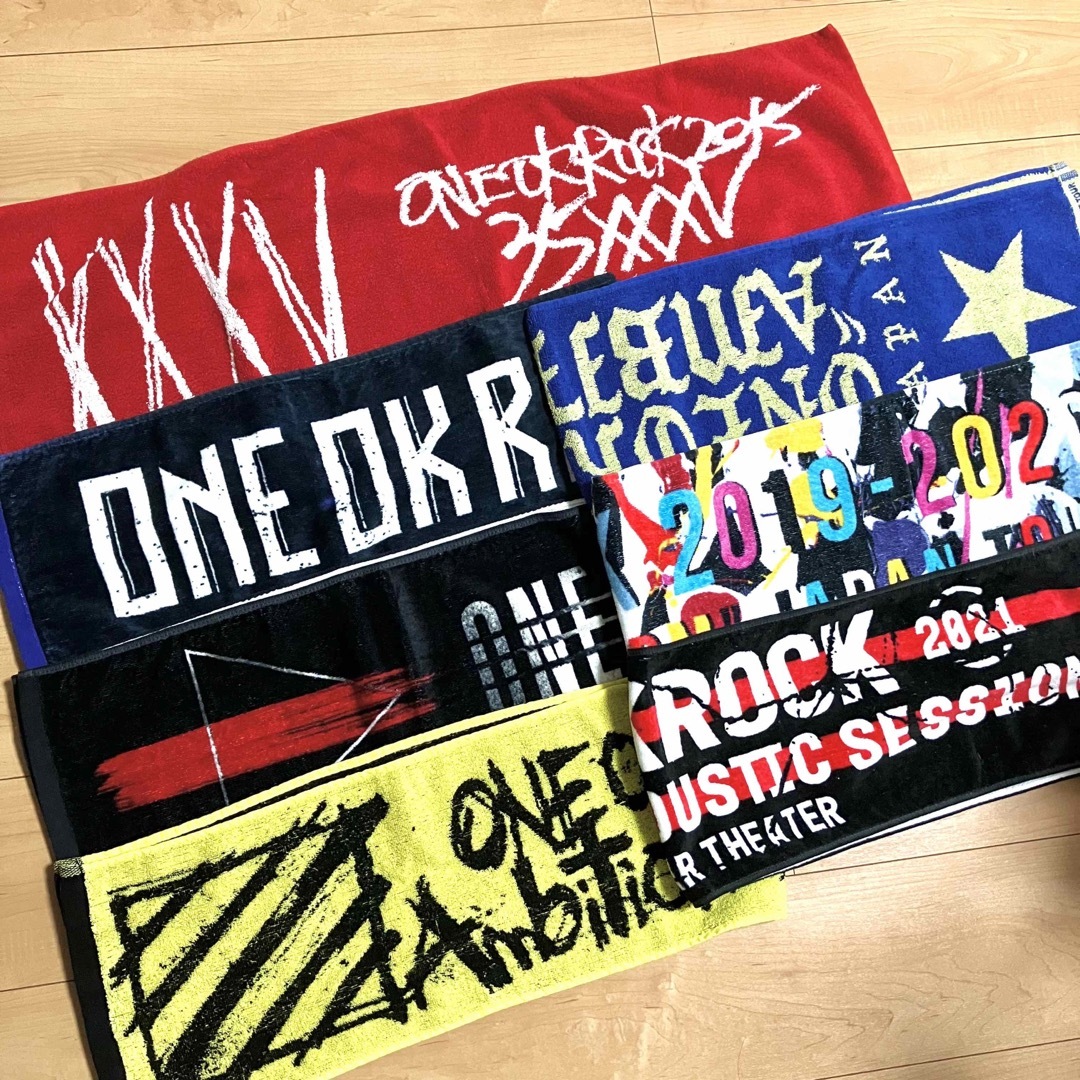 ONE OK ROCK ワンオクロック ライブタオル5枚セット