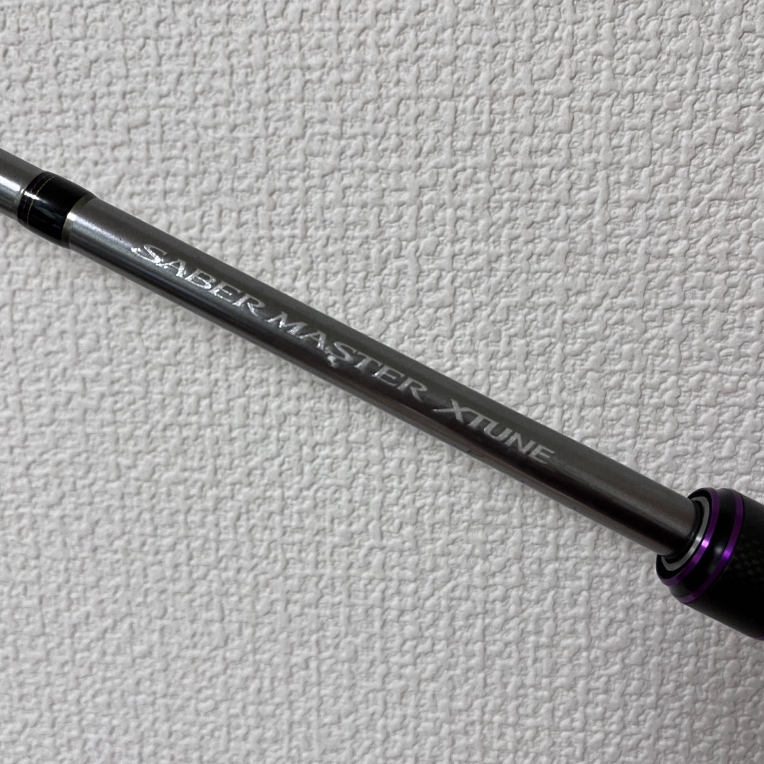 サーベルマスターエクスチューン テンヤ82MH180 左 L 穂先修理済