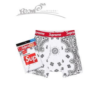 シュプリーム(Supreme)のシュプリームヘインズバンダナ柄ボクサーパンツ2枚セット se1011r(ボクサーパンツ)