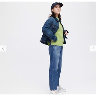 ユニクロ(UNIQLO)のUNIQLO  ボーイフレンドテーパードジーンズ　(デニム/ジーンズ)