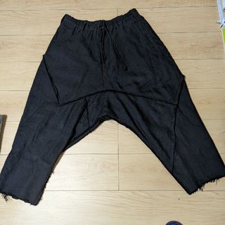 Yohji Yamamoto POUR HOMME - ヨウジヤマモト 19ss look1サルエル