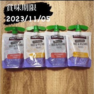 コストコ(コストコ)のコストコ　カークランド　フルーツジェル　離乳食(フルーツ)