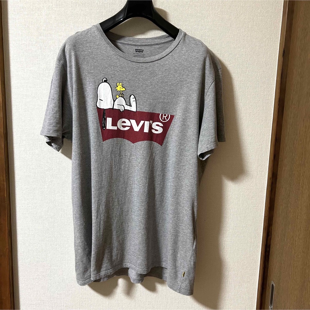 Levi's(リーバイス)のダボッとXL！リーバイス×PEANUTS (スヌーピー )古着半袖Tシャツ メンズのトップス(Tシャツ/カットソー(半袖/袖なし))の商品写真