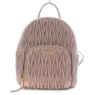 ミュウミュウ ナップサックの通販 97点 | miumiuを買うならラクマ