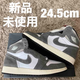 ナイキ(NIKE)のNike GS Air Jordan 1 Retro High OG Black(スニーカー)