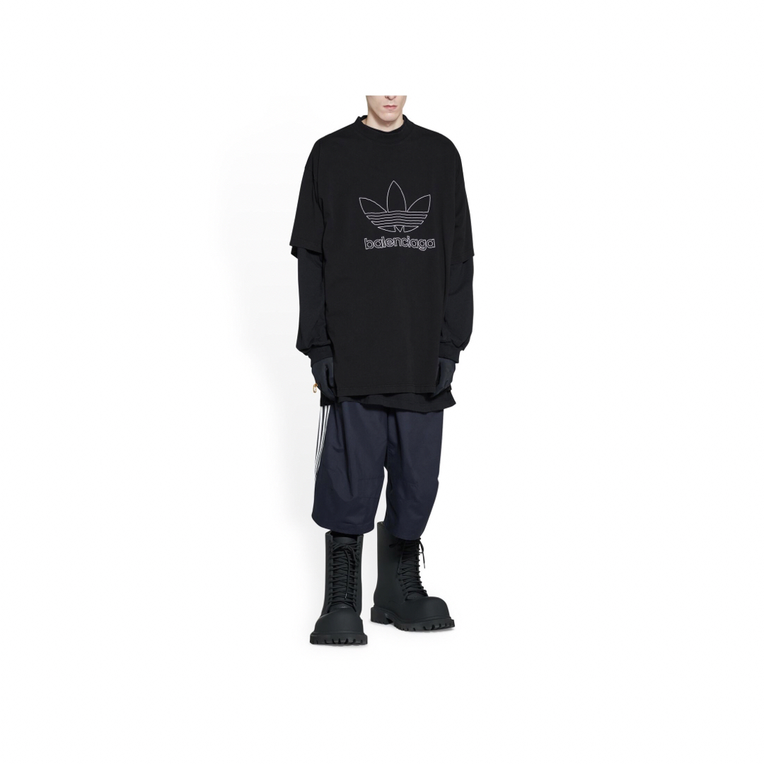 Balenciaga(バレンシアガ)の新品《 BALENCIAGA × ADIDAS》オーバーサイズ Tシャツ 1 メンズのトップス(Tシャツ/カットソー(半袖/袖なし))の商品写真