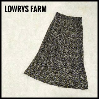 ローリーズファーム(LOWRYS FARM)のLOWRYS FARM　ローリーズファーム　ハナガラケシプリーツスカート(ロングスカート)