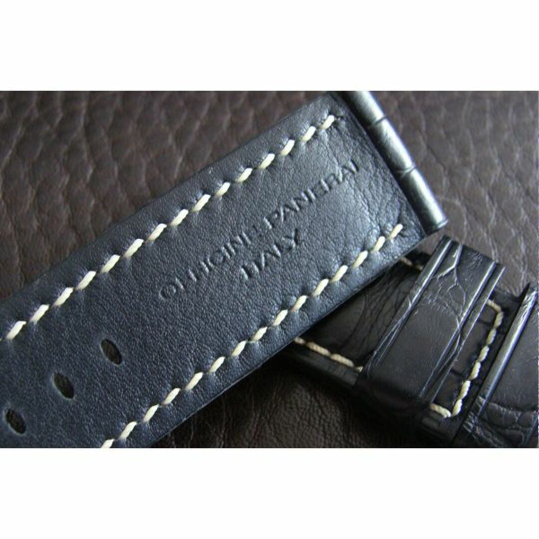 PANERAI - PANERAI パネライ 26mm 尾錠用 アリゲーター ベルト PANERAI - PANERAI パネライ 26mm 尾錠用 アリゲーター ベルト