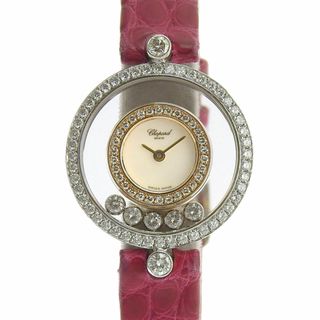 ショパール(Chopard)のショパール ハッピーダイヤ   YG WG  20/3957/401  (腕時計)