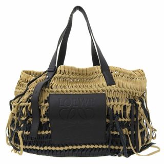 ロエベ(LOEWE)のロエベ トートバッグ BOLSO WOVEN TOTE レザー スエード (トートバッグ)