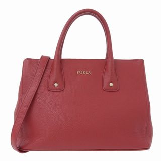 フルラ(Furla)のフルラ 2WAY ハンドバッグ ショルダー レザー レッド(ハンドバッグ)