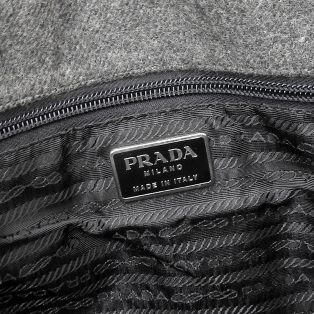 PRADA(プラダ)のプラダ ショルダーバッグ 斜め掛けショルダー ウール/ナイロン  レディースのバッグ(ショルダーバッグ)の商品写真