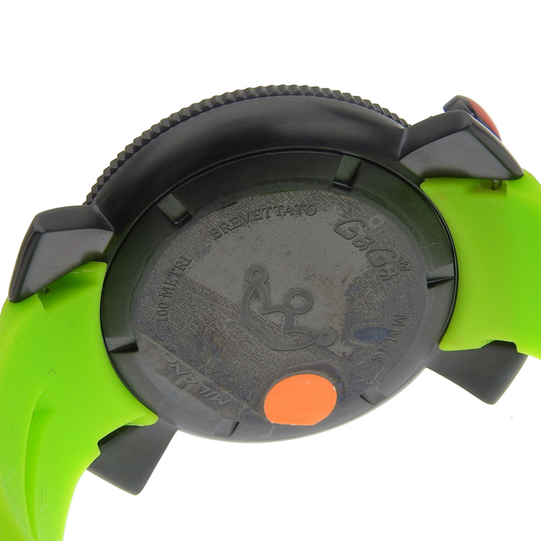 GaGa MILANO(ガガミラノ)のガガミラノ マヌアーレ48 クロノ クォーツ  SS   6054.2   メンズの時計(腕時計(アナログ))の商品写真