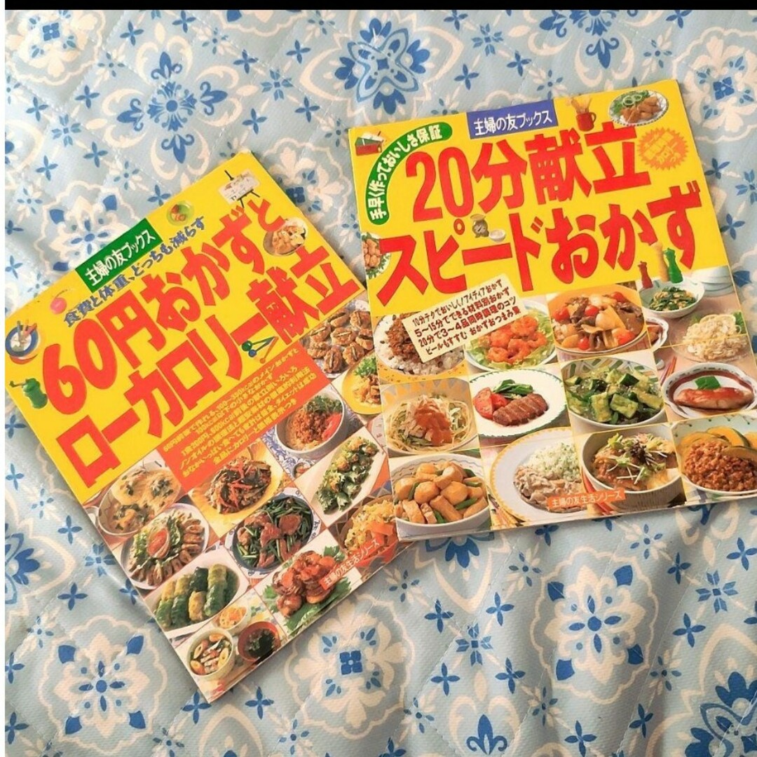 2点おまとめ売り】60円おかずとローカロリー献立&20分献立スピード