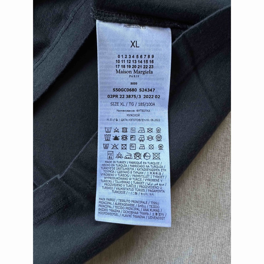 Maison Martin Margiela - 黒XL新品 メゾン マルジェラ メンズ
