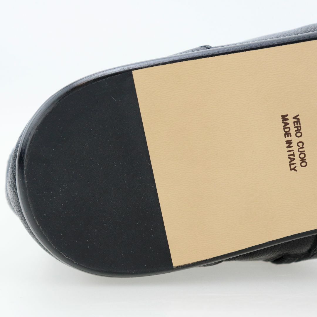 メゾンマルジェラ タビブーツ 43サイズ アンクル ブーティ ブラック レザー メンズの靴/シューズ(ブーツ)の商品写真