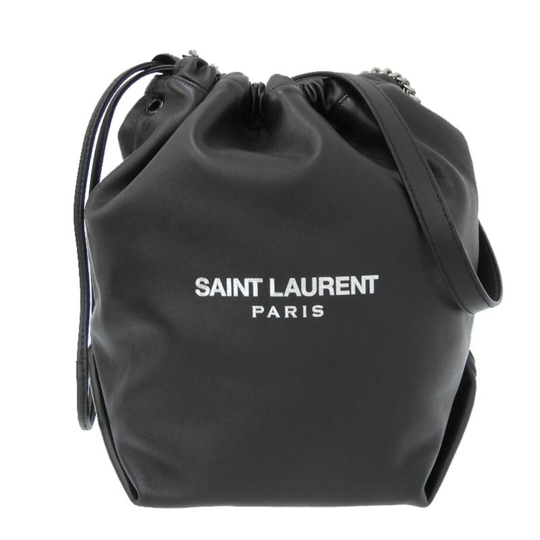 Yves Saint Laurent Beaute(イヴサンローランボーテ)のサンローラン テディ ショルダーバッグ レザー ブラック 538447 レディースのバッグ(ショルダーバッグ)の商品写真