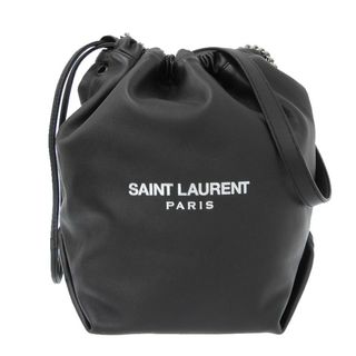 イヴサンローランボーテ(Yves Saint Laurent Beaute)のサンローラン テディ ショルダーバッグ レザー ブラック 538447(ショルダーバッグ)