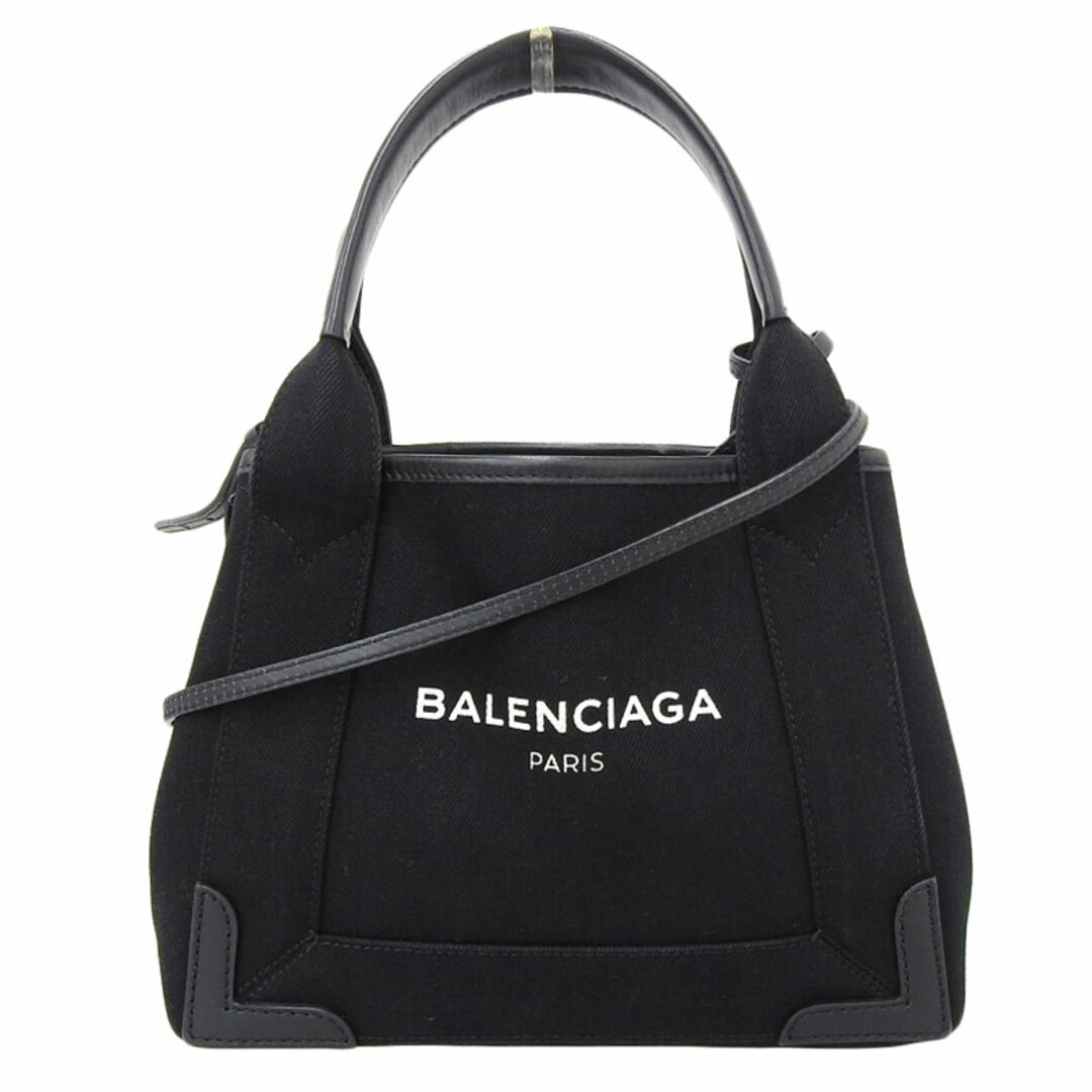 BALENCIAGA BAG(バレンシアガバッグ)のバレンシアガ  ネイビーカバXS 2WAY キャンバス レザー 390346 レディースのバッグ(ハンドバッグ)の商品写真