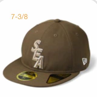 ウィンダンシー(WIND AND SEA)のNEWERAx(S_E_A)59FIFT RETROCROWNCAP BROWN(キャップ)