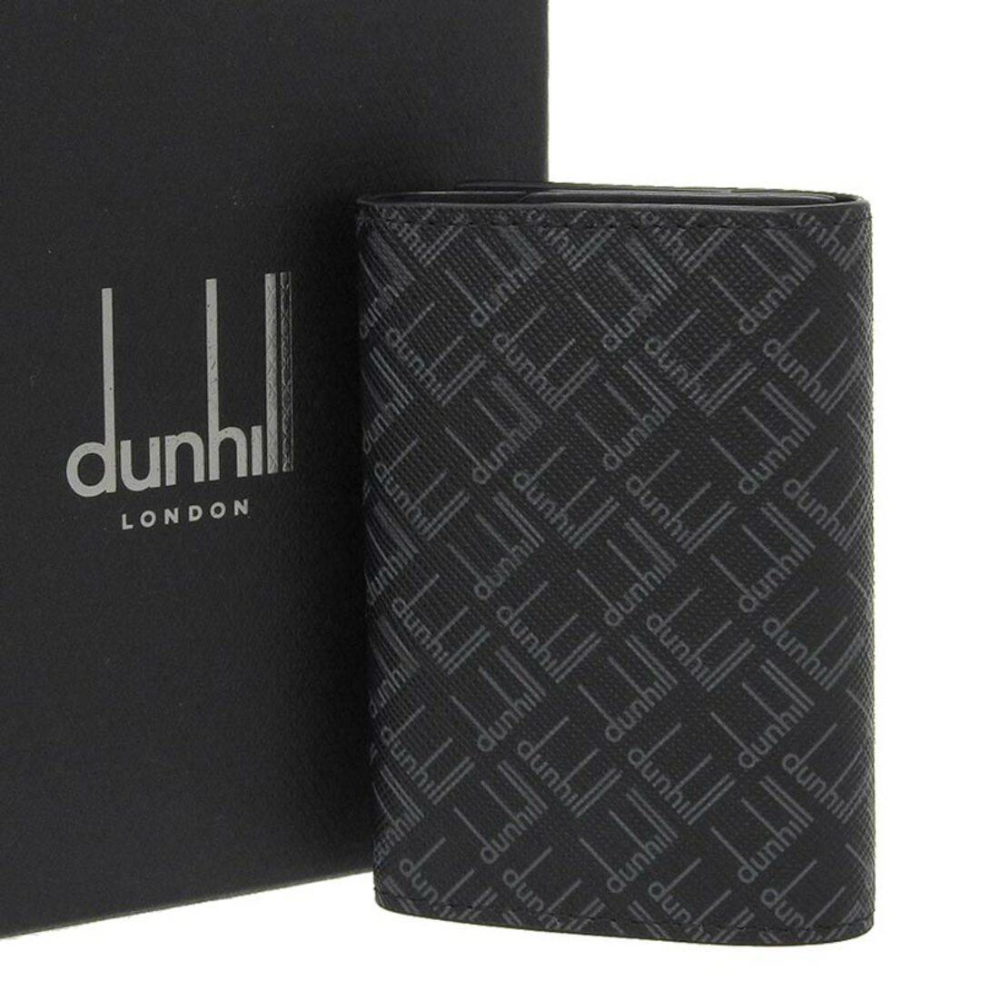 ダンヒル DUNHILL キーケース 6連 PVC ブラック 21R2178LT