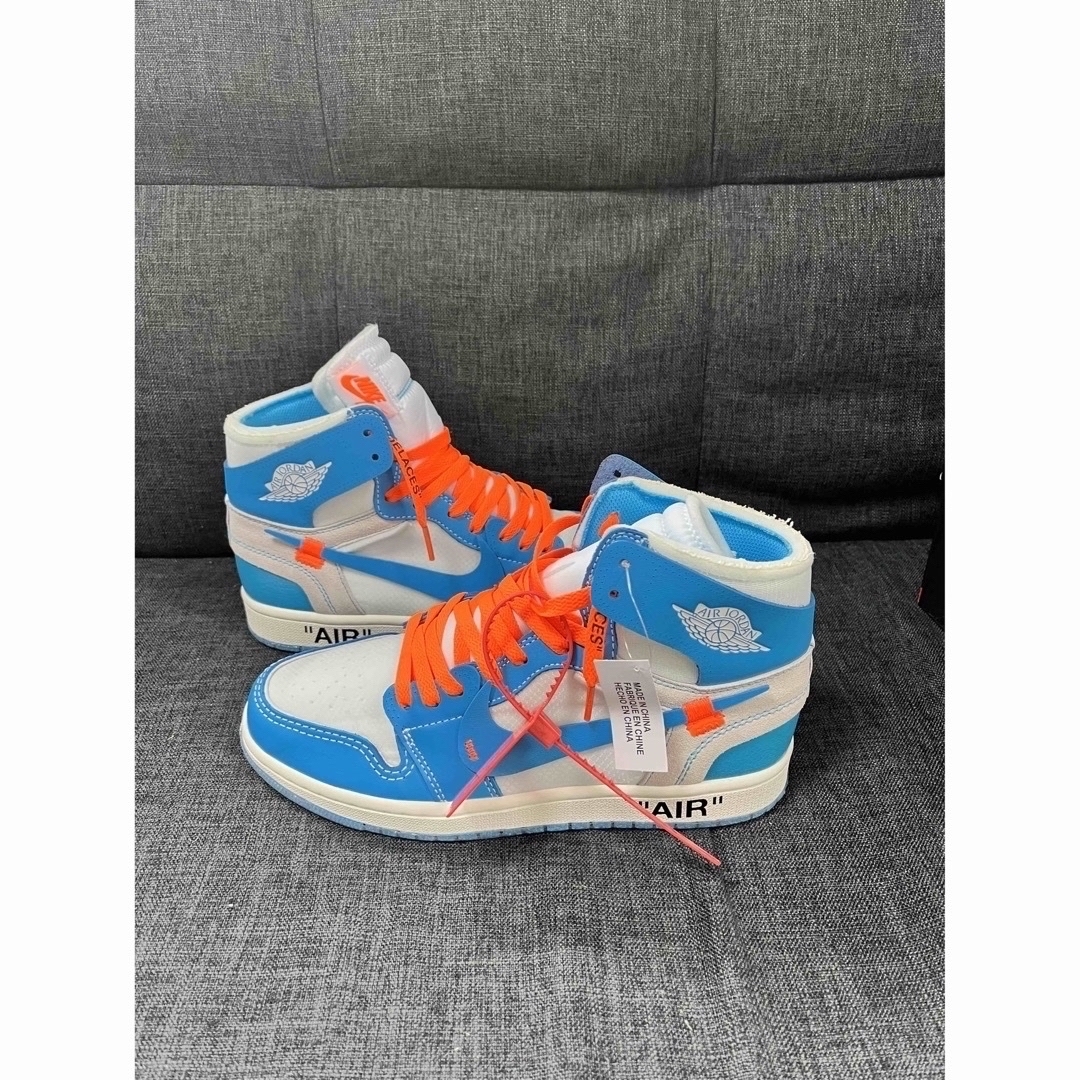 Jordan Brand(NIKE) - NIKE AIR JORDAN 1 NRG Off-White UNC 27cmの ... NIKE×Off-White AJ1 UNC 新品27cm
